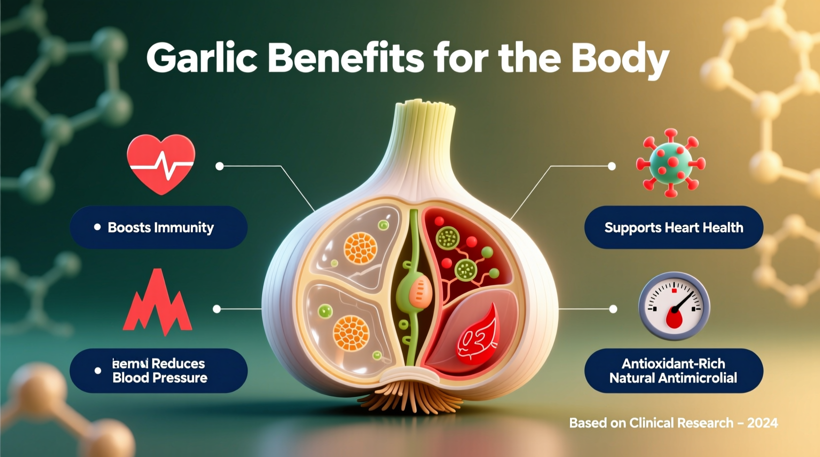 Garlic Health Benefits: Science-Backed Body Effects