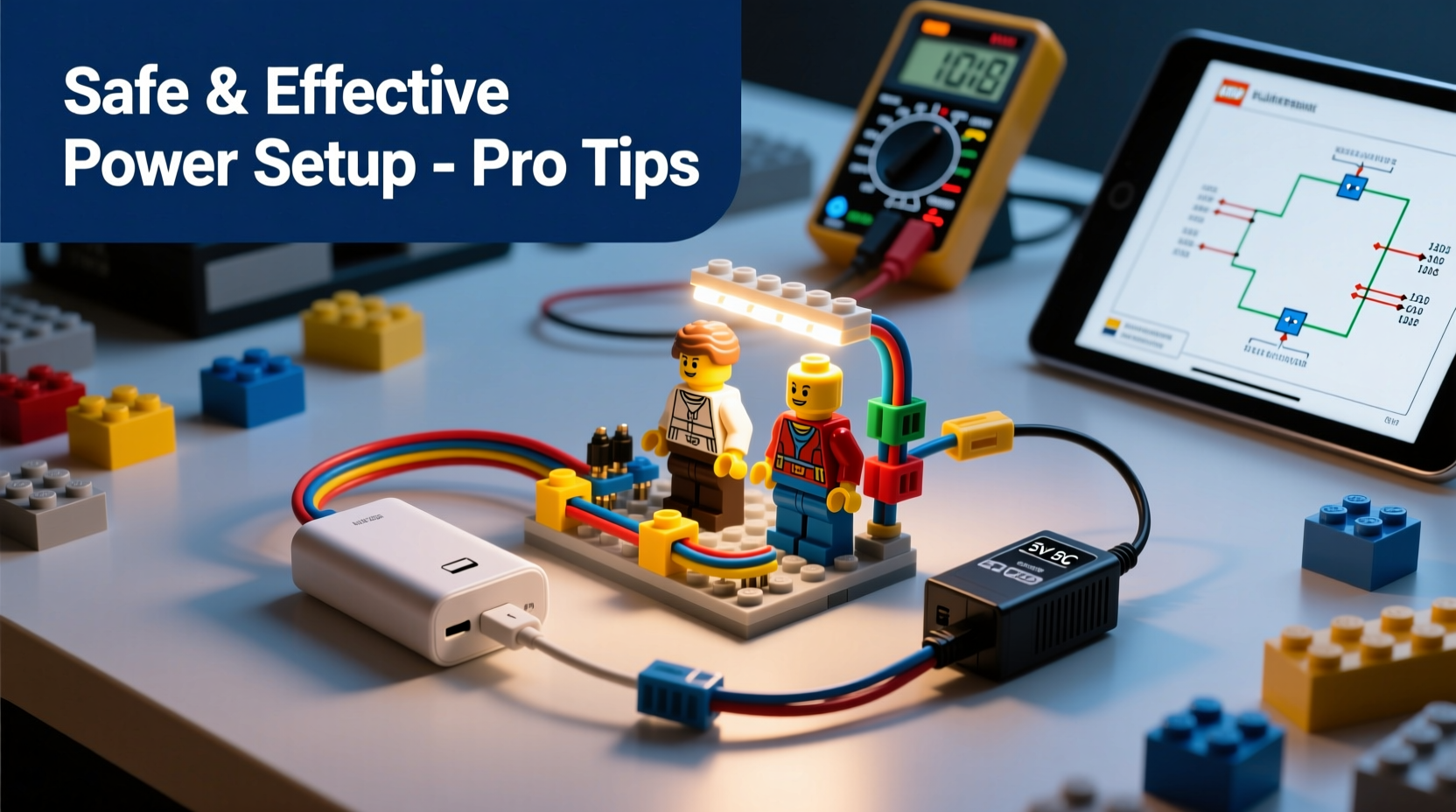 safe and effective methods to power your lego lighting kit like a pro