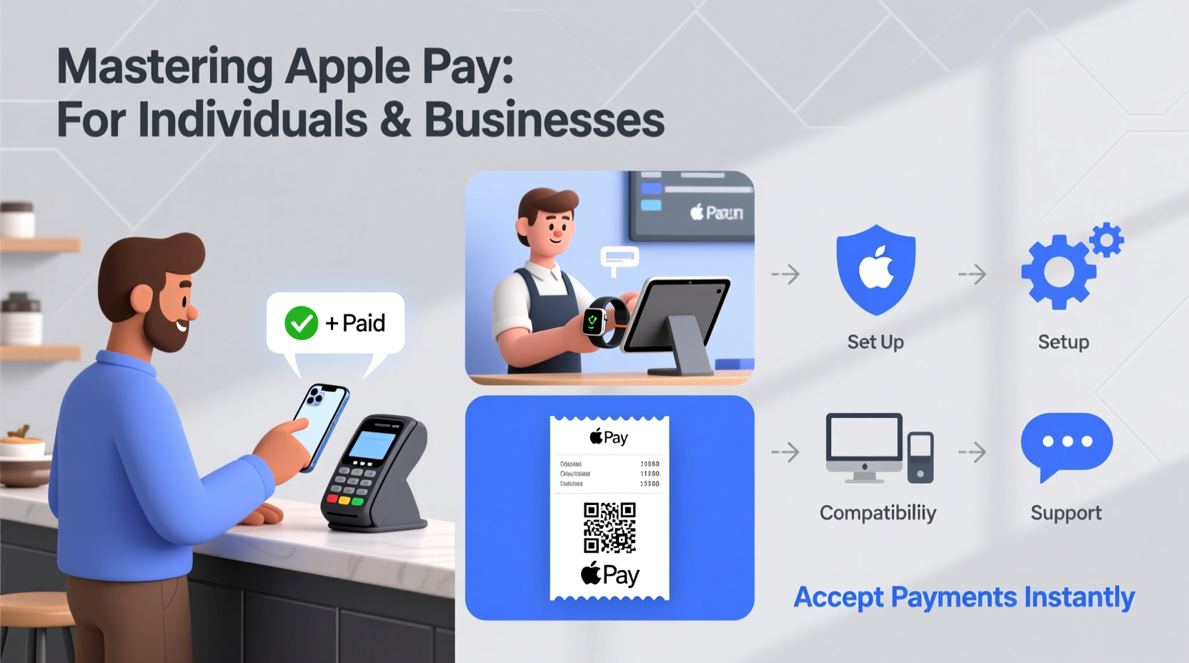 a complete guide to accepting payments with apple pay for individuals and businesses