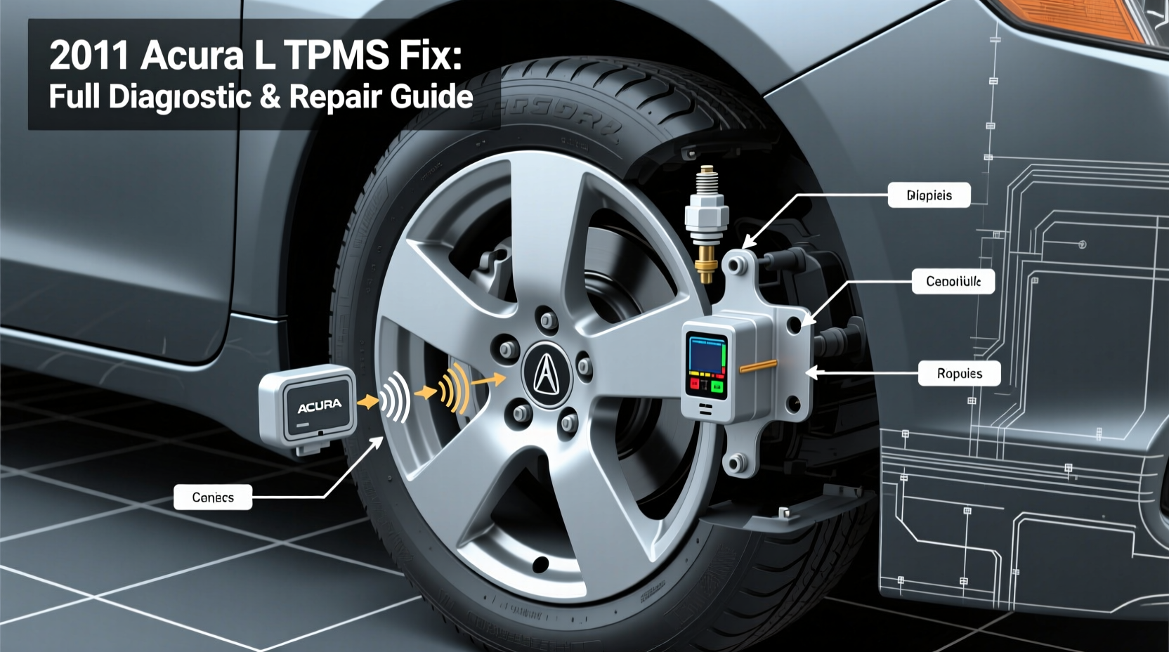 2011 Acura TL TPMS Fix: Full Diagnostic & Repair Guide