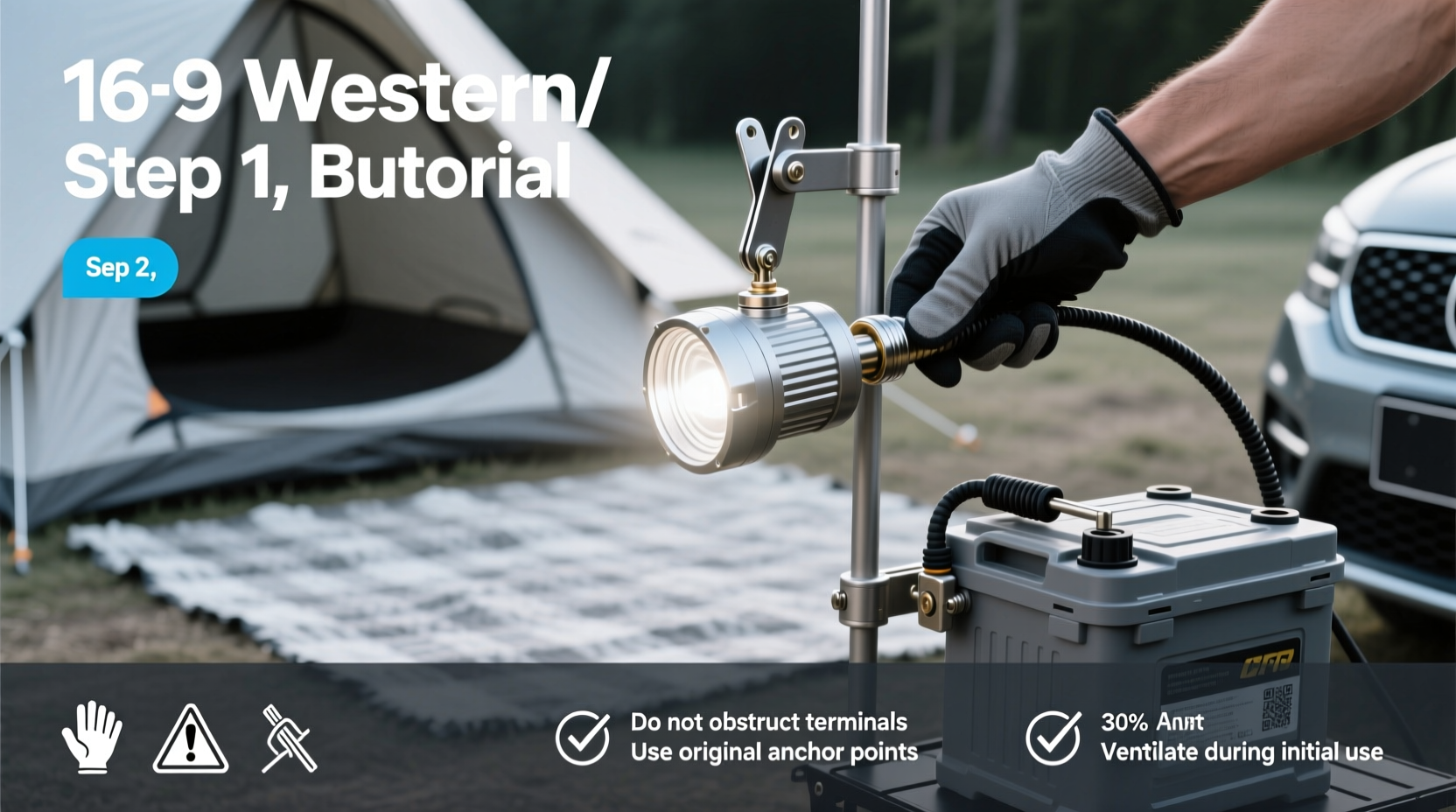 Camping Lights Run Off Car Battery Buying Guide