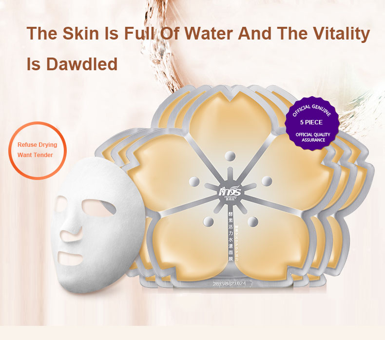 OEM Promasks Natural Organic Skin Care Enzyme Active Water facial Sheet Mask