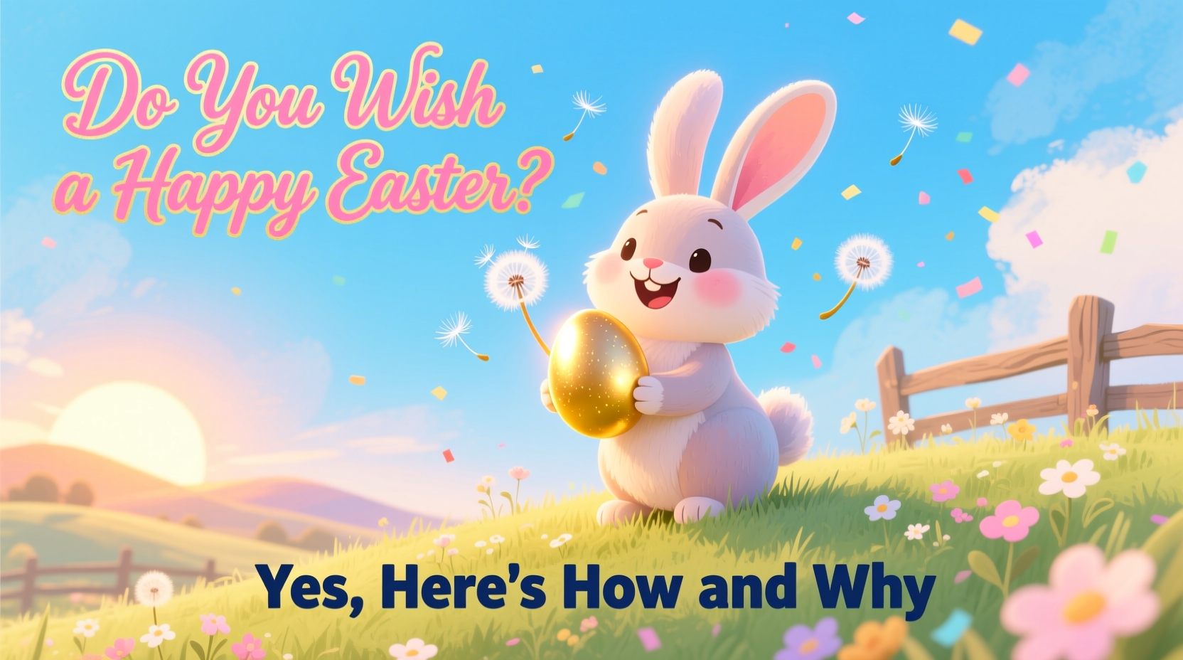 do you wish a happy easter