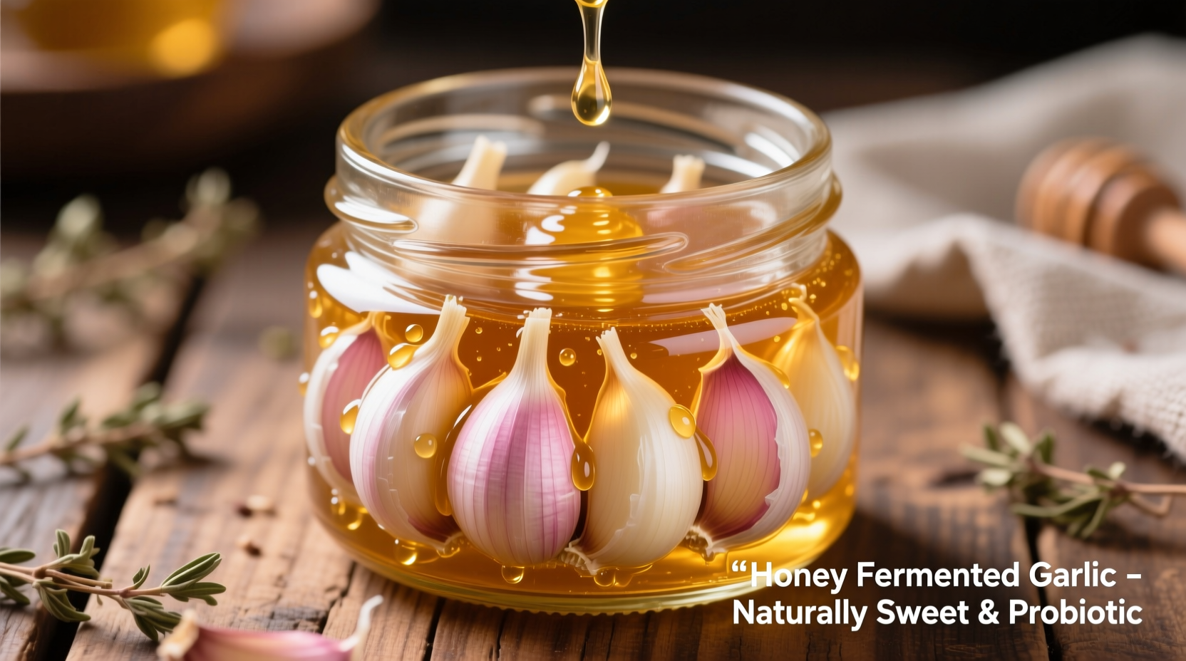 honey fermented garlic