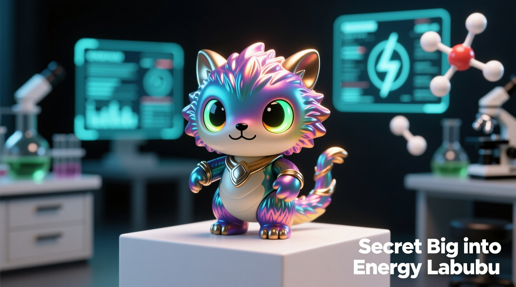 how much is the secret big into energy labubu worth