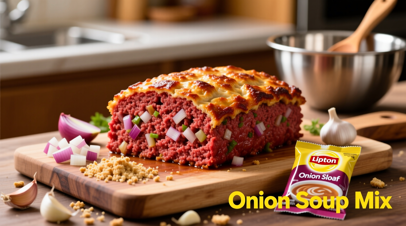 lipton onion soup meatloaf mix