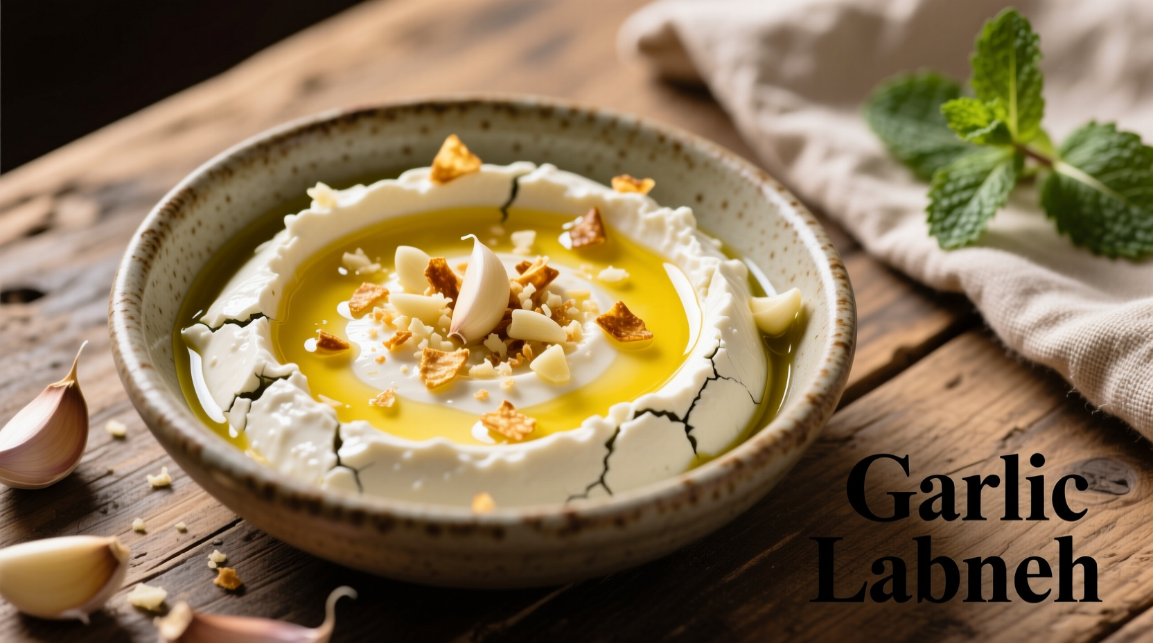 Garlic Labneh: Creamy Dip Recipe & Serving Guide