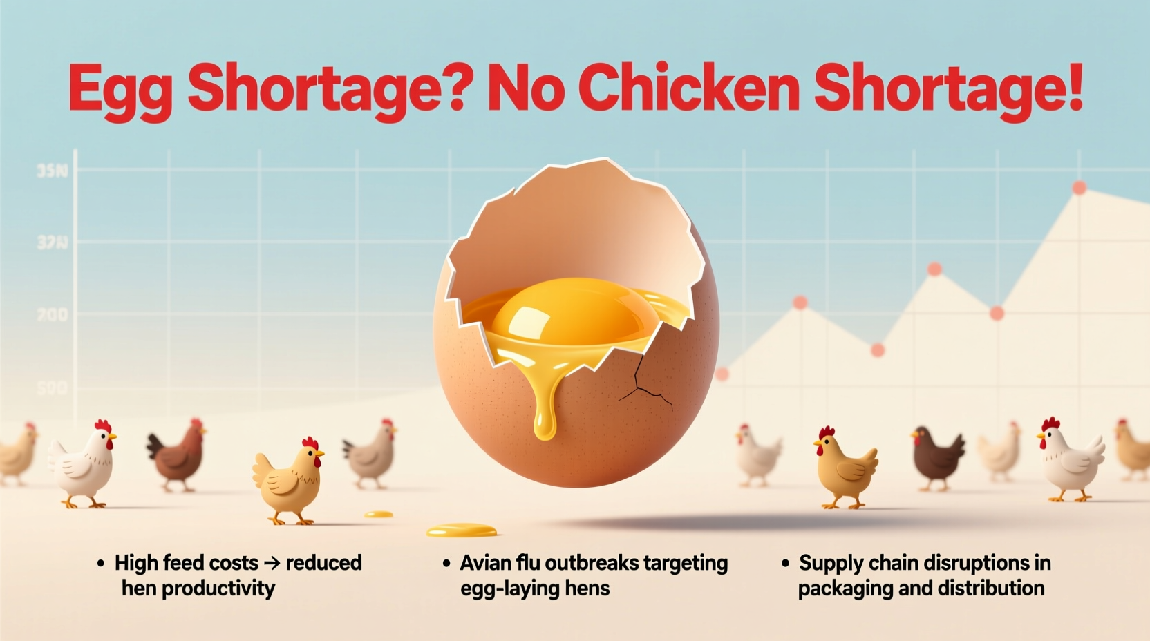 egg shortage no chicken shortage whats the reason