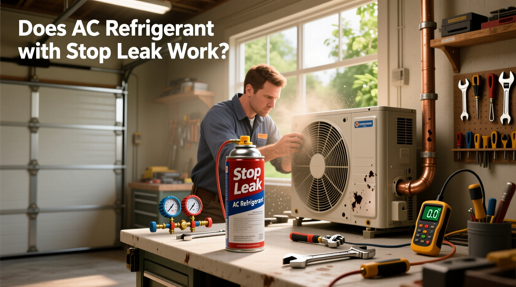 How to choose stop leak ac refrigerant,Does AC refrigerant with stop leak work?