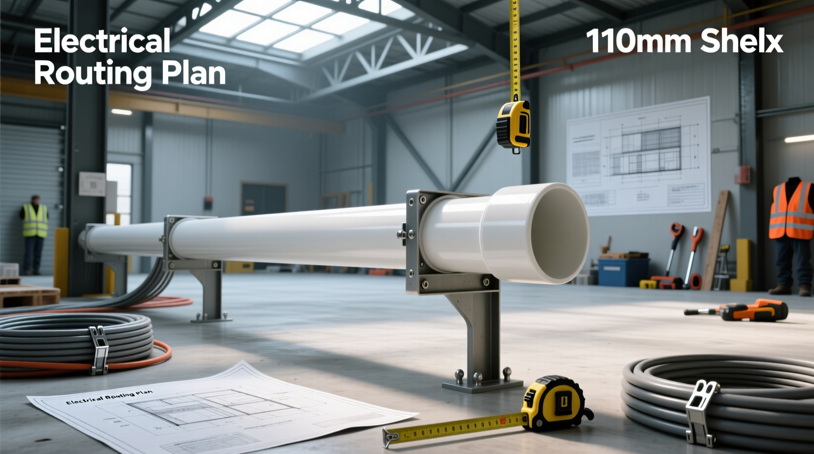 110mm pvc conduit pipe guide