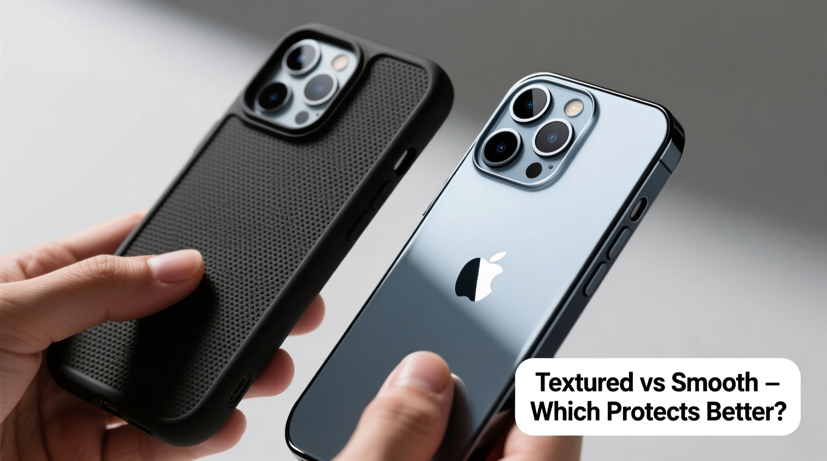 textured vs smooth iphone case which feels better protects more