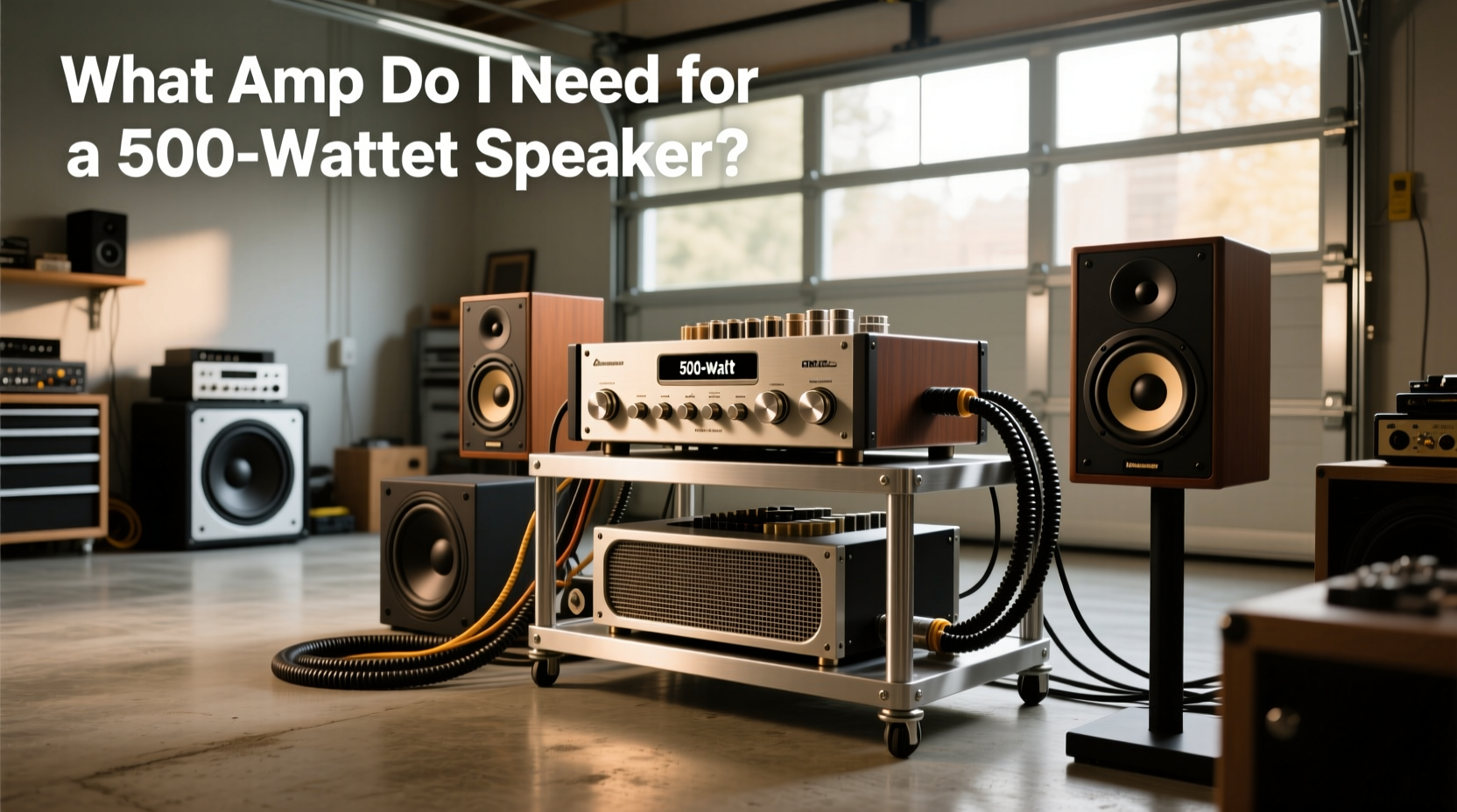 How to Choose Used Car Amplifier, What Amp Do I Need for a 500 Watt Speaker?