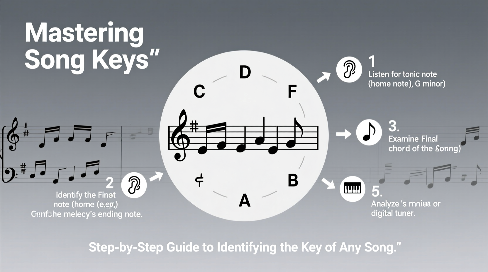 mastering song keys a step by step guide to identifying the key of any song