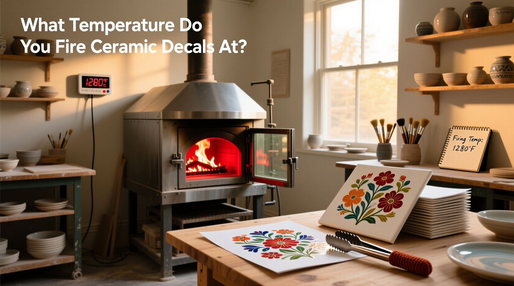 Ceramic Decal Paper for Firing: How to Choose & What Temperature to Fire At