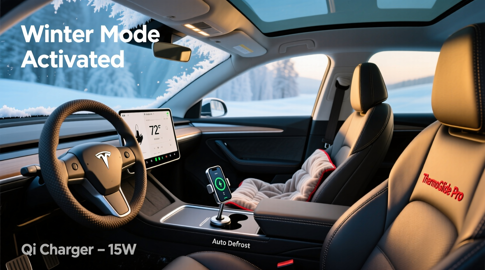 winter model y interior upgrade