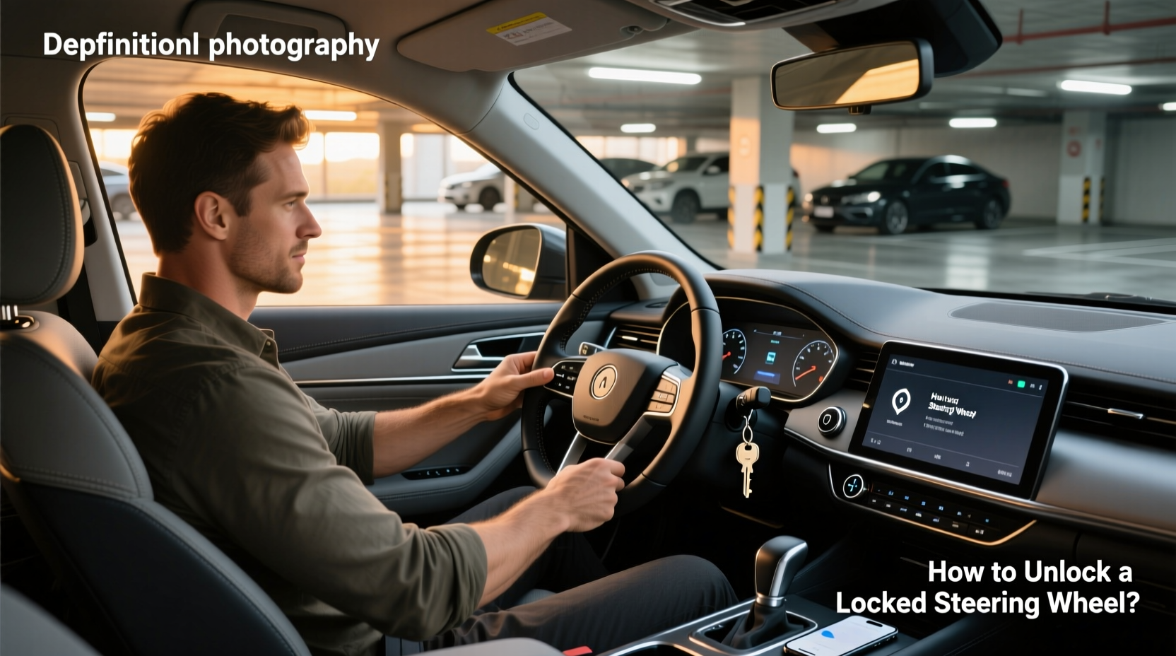 steering wheel lock,How to unlock a locked steering wheel? buying guide