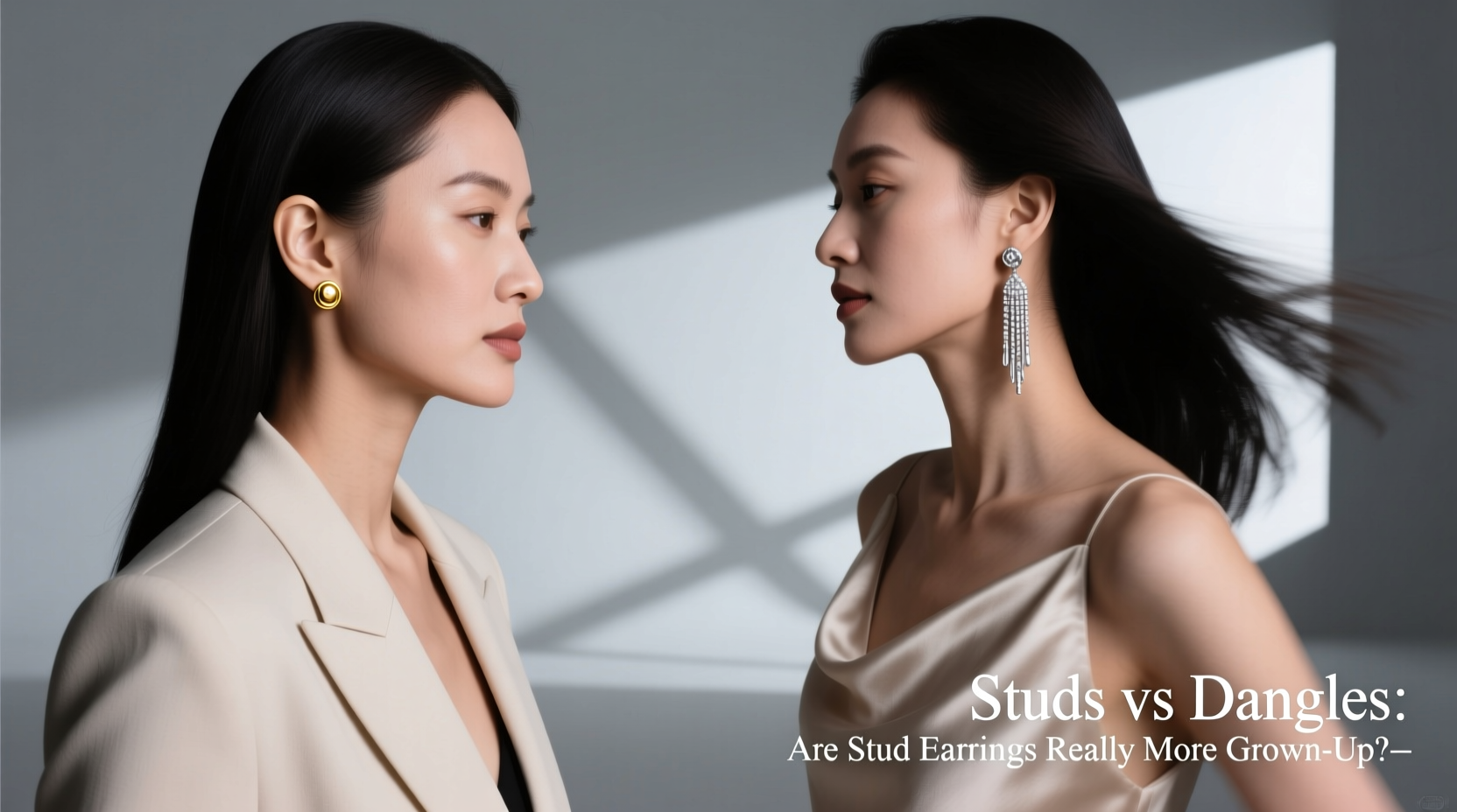 studs vs dangles are stud earrings really more grown up than dangle earrings