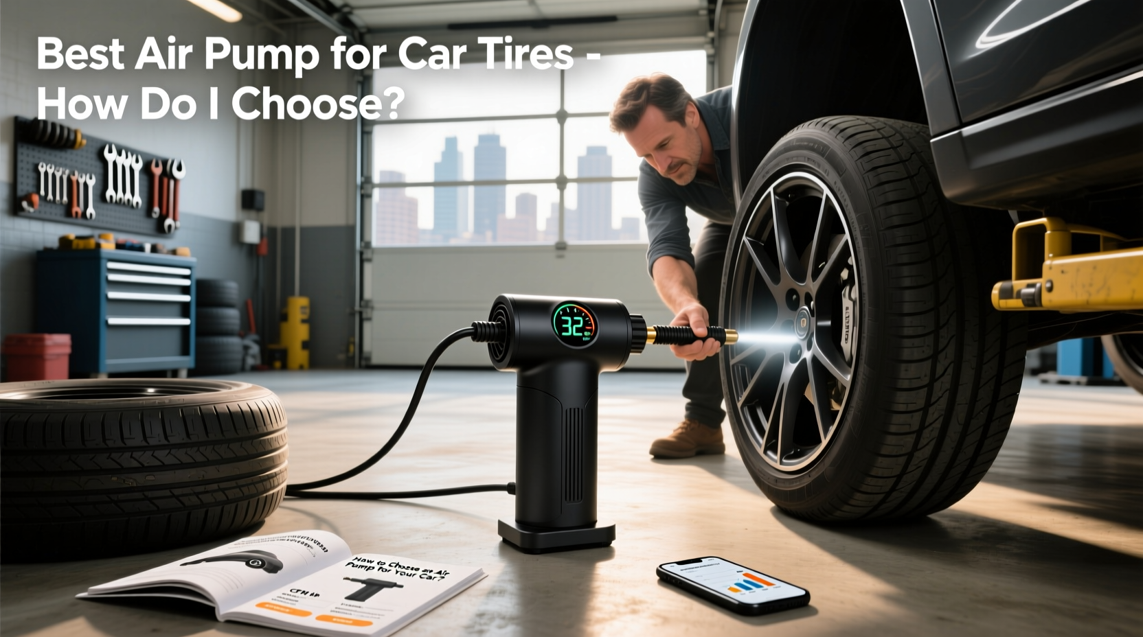How to Choose Best Air Pump for Car Tires: Buying Guide