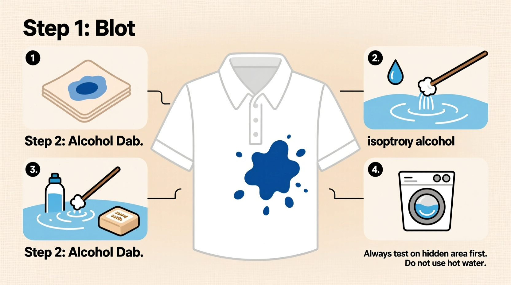 effective techniques to remove ink stains from white clothes without damage 2