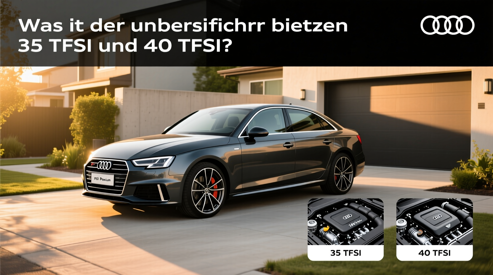 Audi A4 35 TFSI vs 40 TFSI Guide
