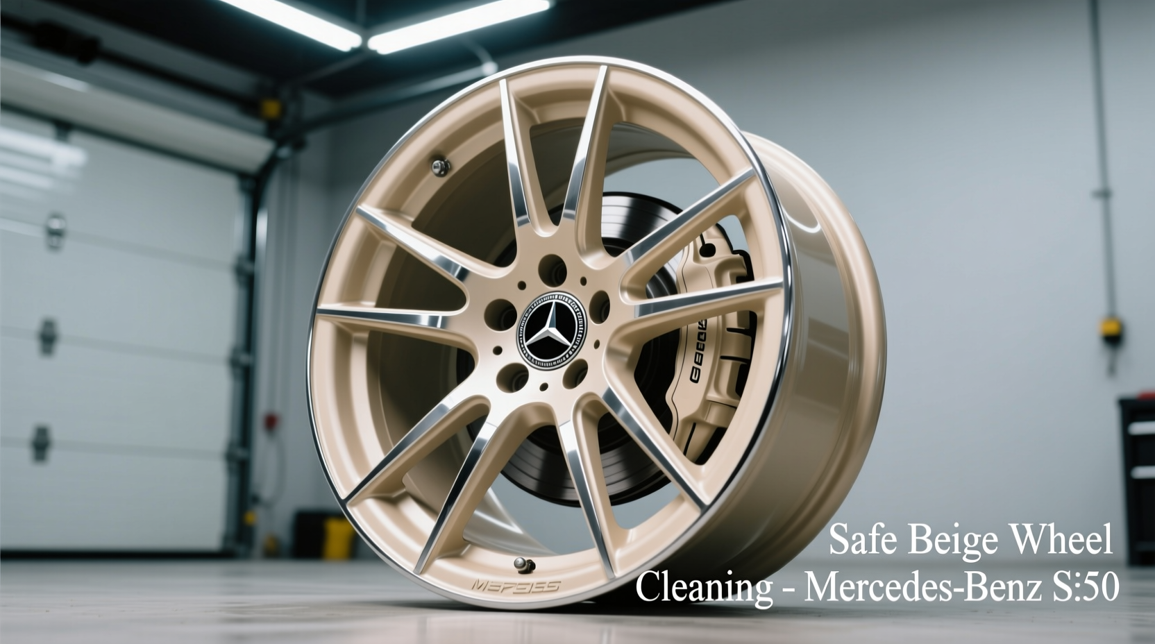 s550 beige wheel cleaning