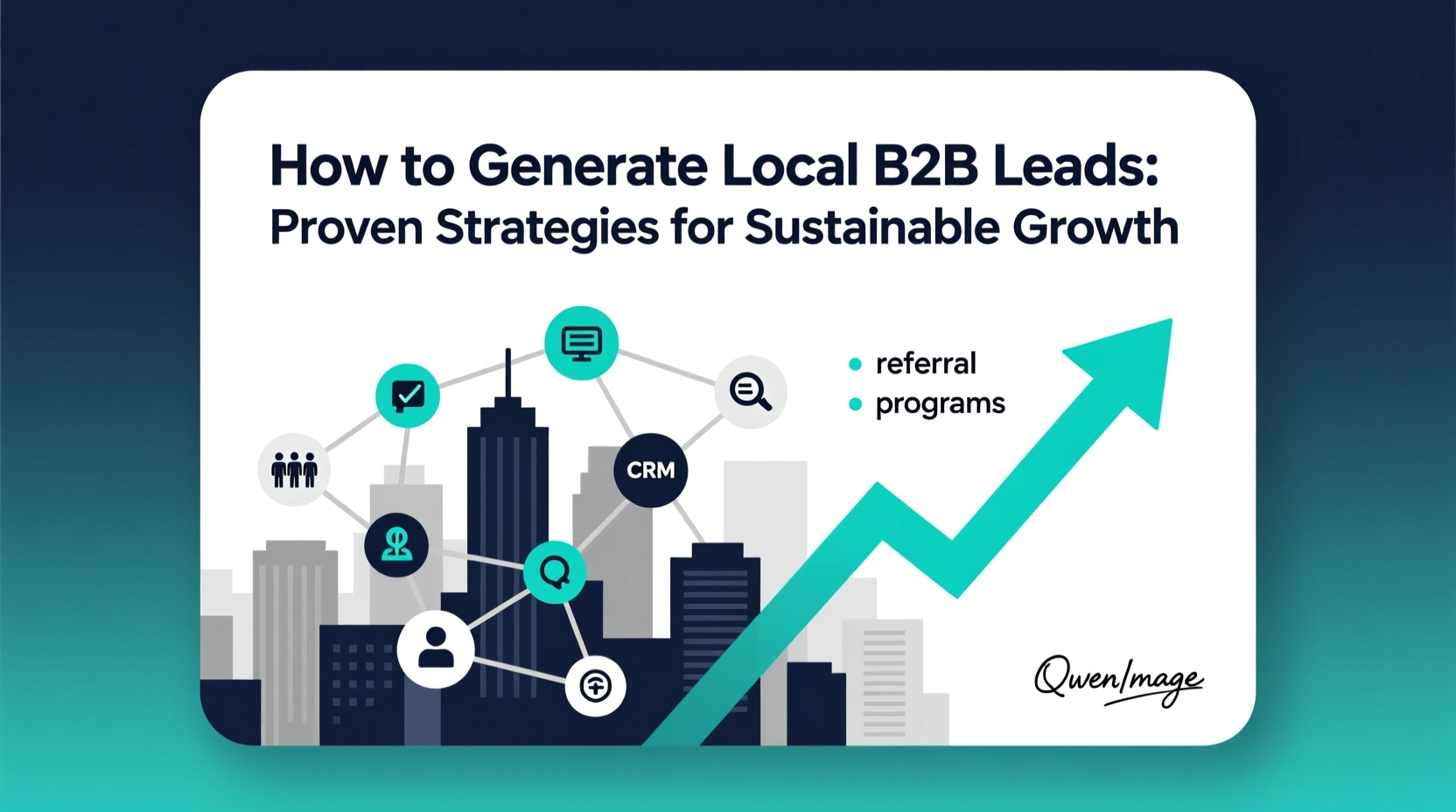 how to generate local b2b leads
