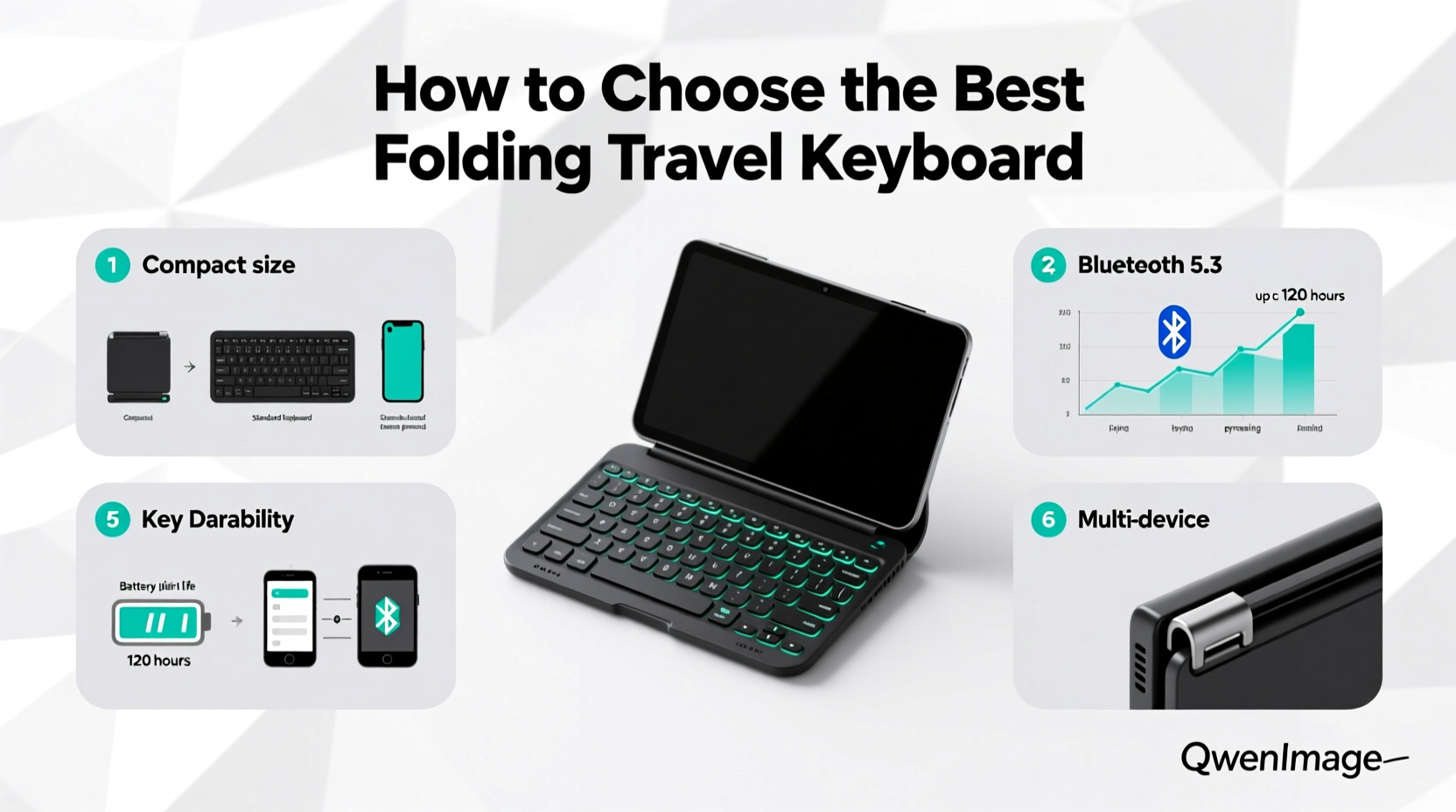 folding travel keyboard