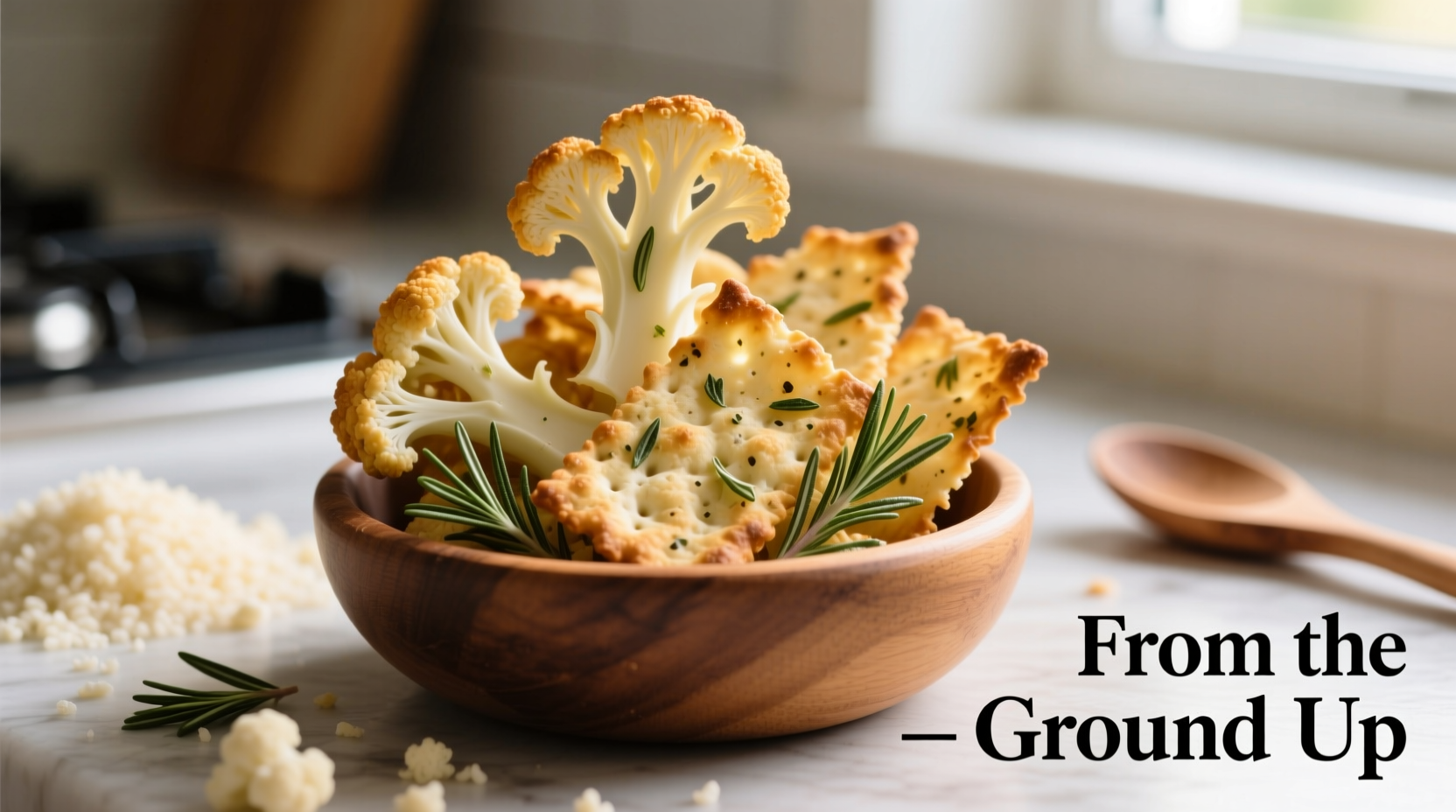 from the ground up cauliflower crackers