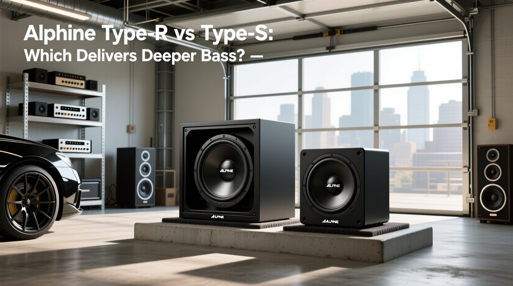 12 inch subwoofer alpine type r guide