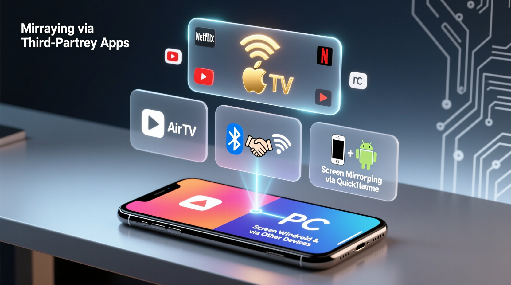 the ultimate guide to screen mirroring on iphone methods for tvs pcs and more