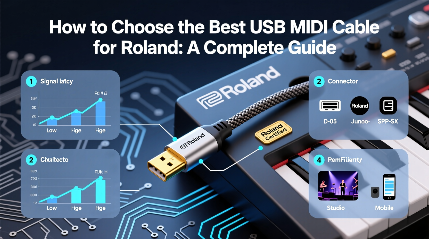 usb midi cable tr roland