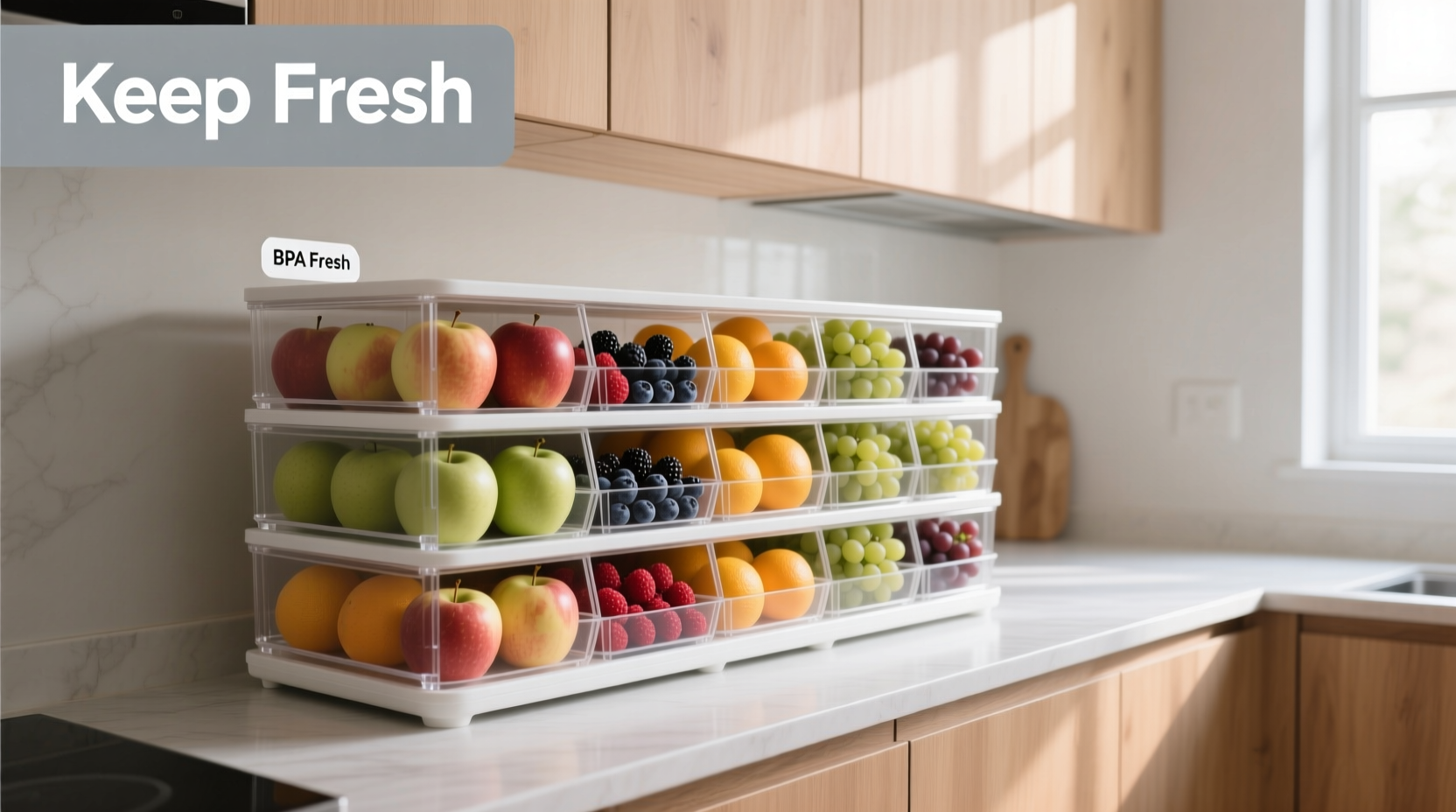 maximizing space and freshness expert tips for efficient large capacity fruit tray storage