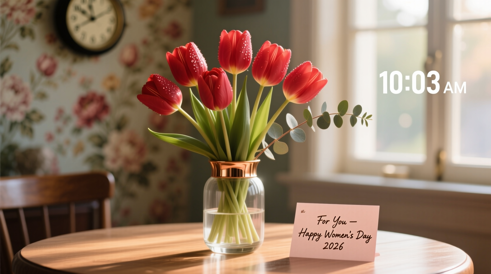 womens day tulip