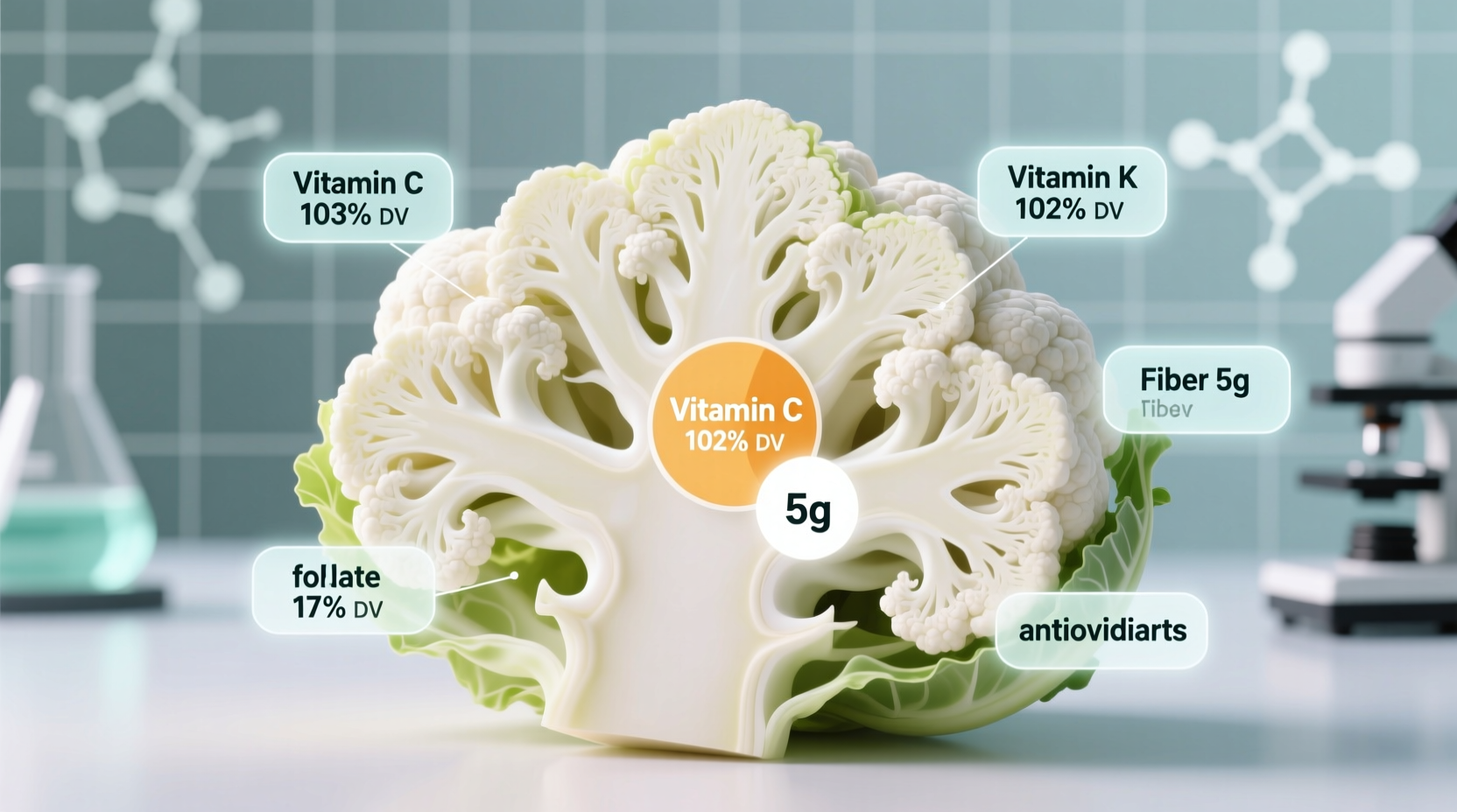 Cauliflower Nutrient Content: Complete Science-Backed Breakdown