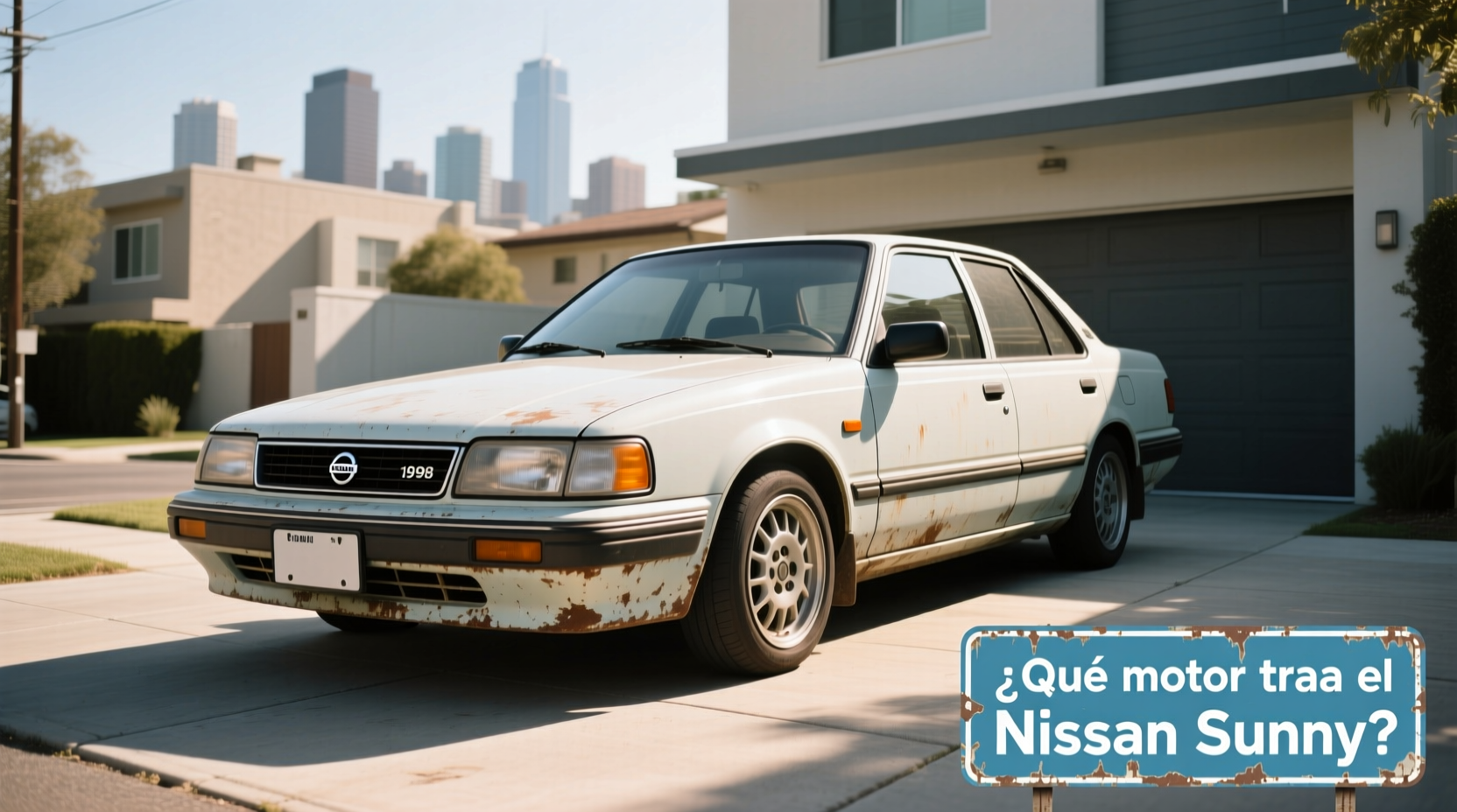How to Choose Nissan B14 Sunny, ¿Qué Motor Trae el Nissan Sunny?