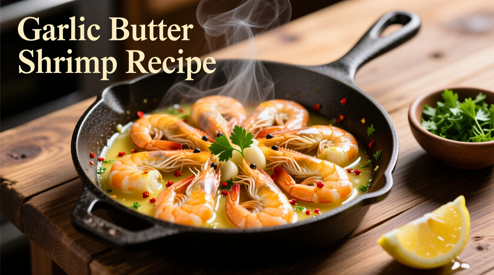 Perfect Garlic Butter Shrimp Recipe in 20 Minutes