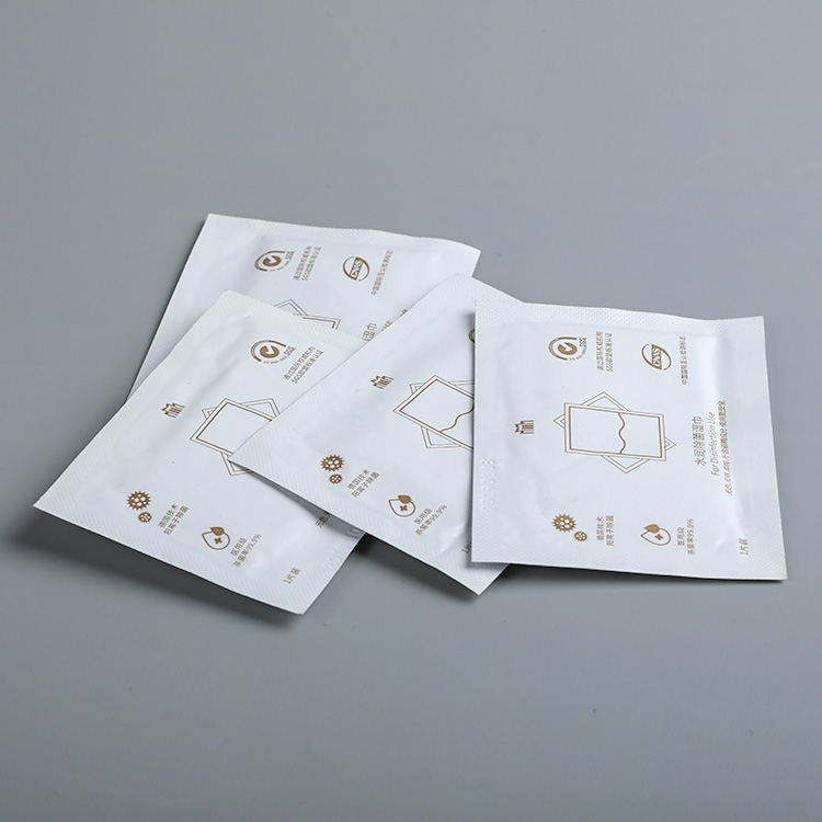 individually packaged for hand face disinfection use wet wipe wet tissue single packed wipes