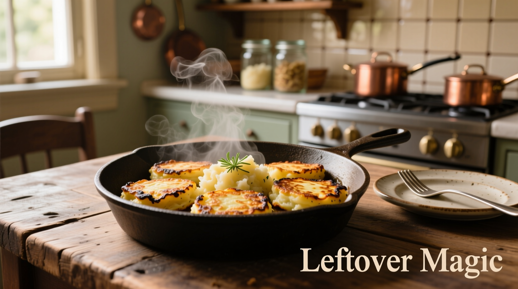 Leftover Mashed Potato Pancakes: 20-Min Recipe