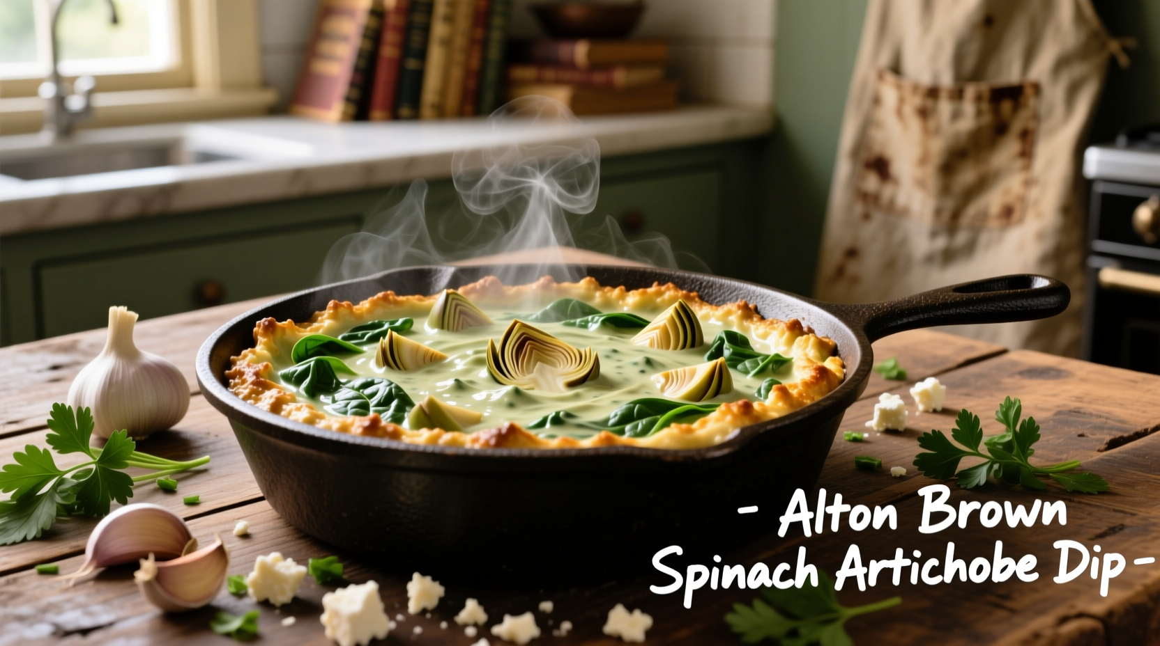alton brown spinach artichoke dip  the only recipe you need