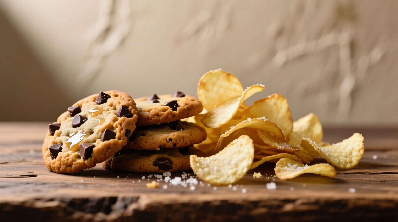 chocolate chip cookies potato chips
