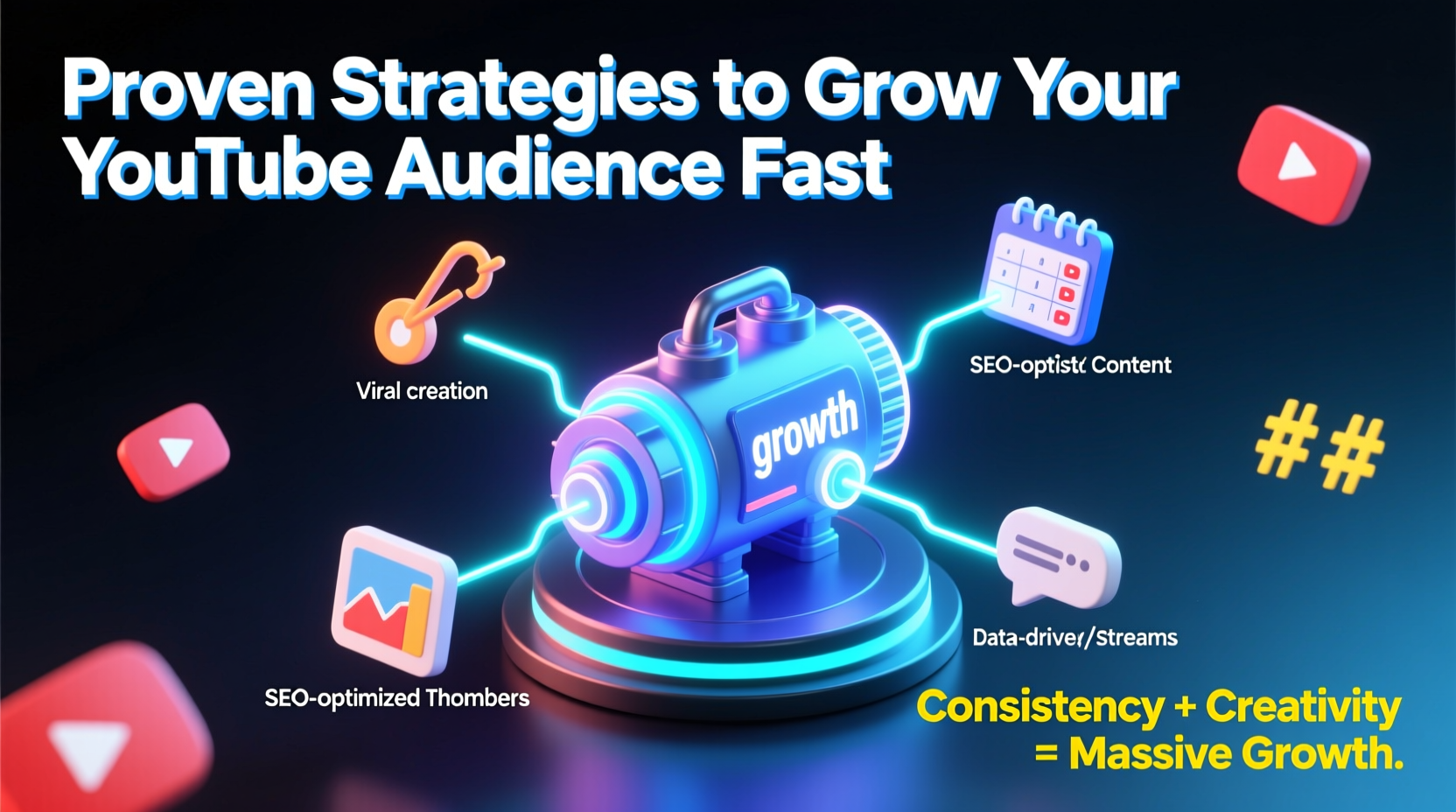 proven strategies to attract and grow a massive youtube audience quickly