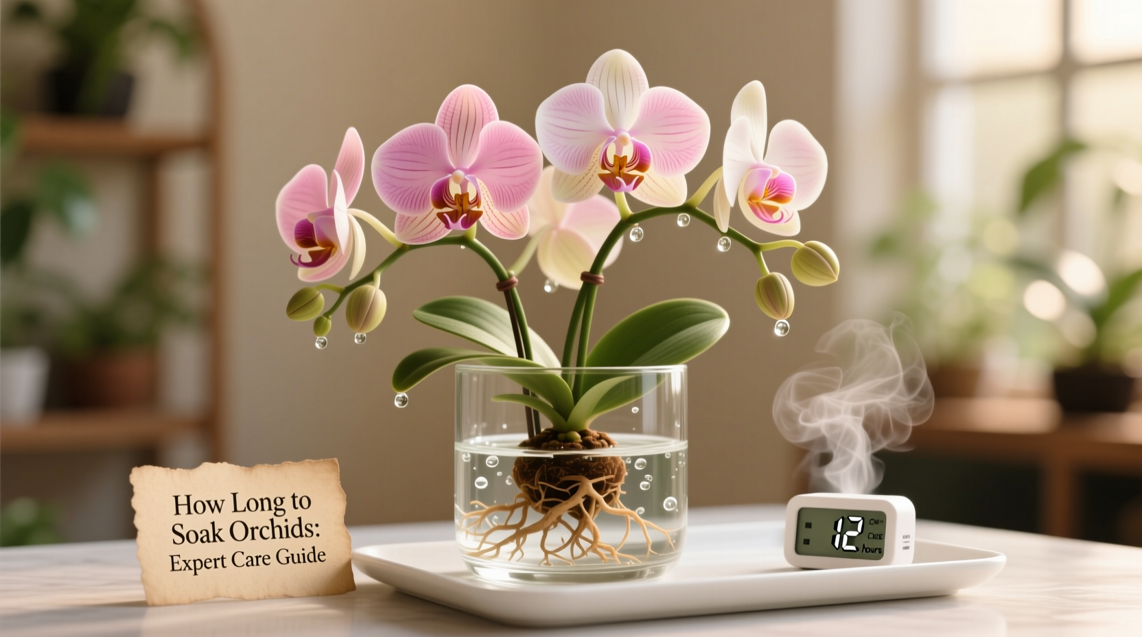 How Long to Soak Orchids: Expert Care Guide