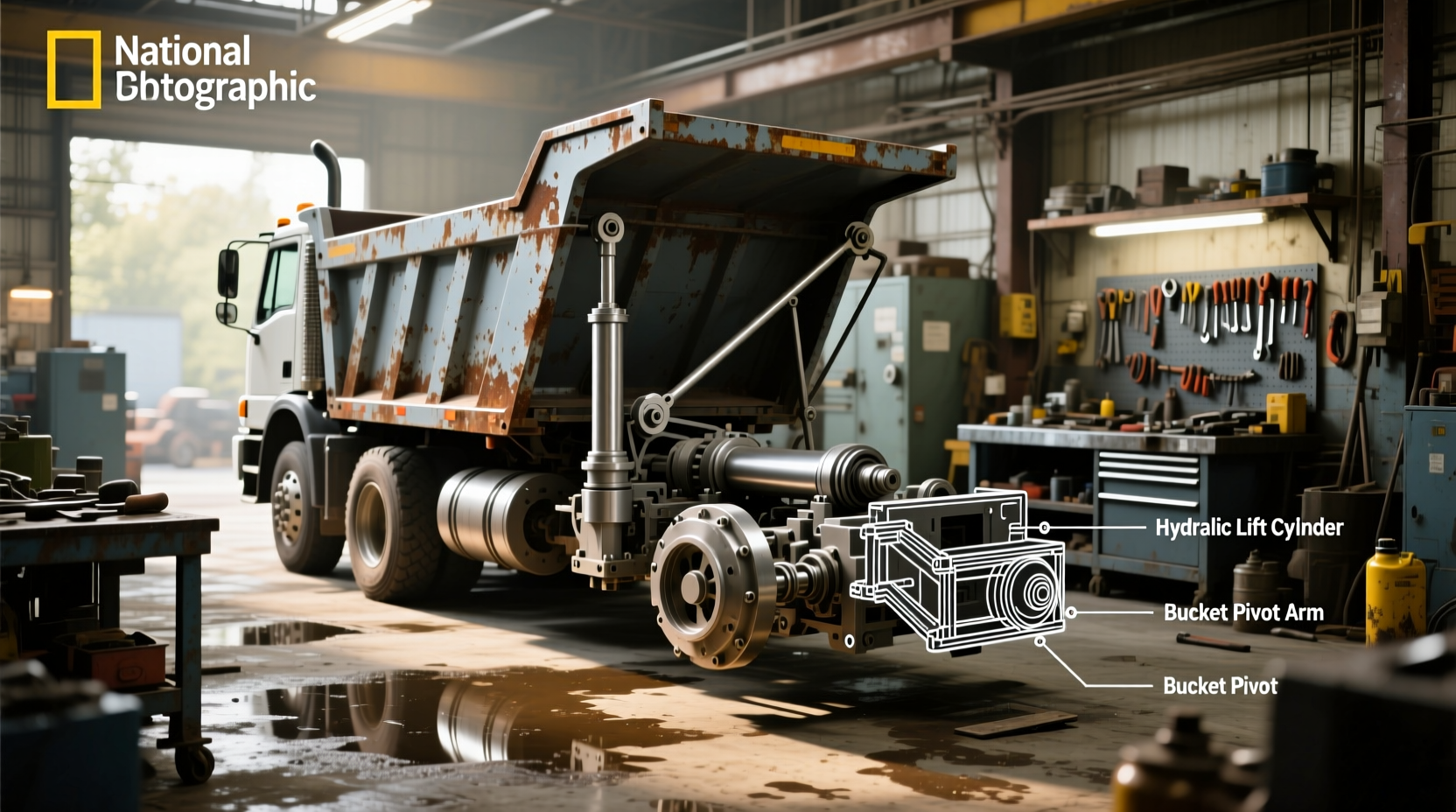 What Is a Dump Truck Parts Diagram and How to Use It?