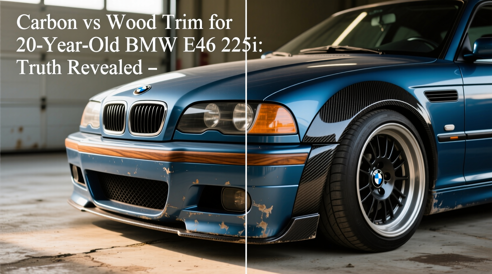 carbon vs wood 325i 20 years