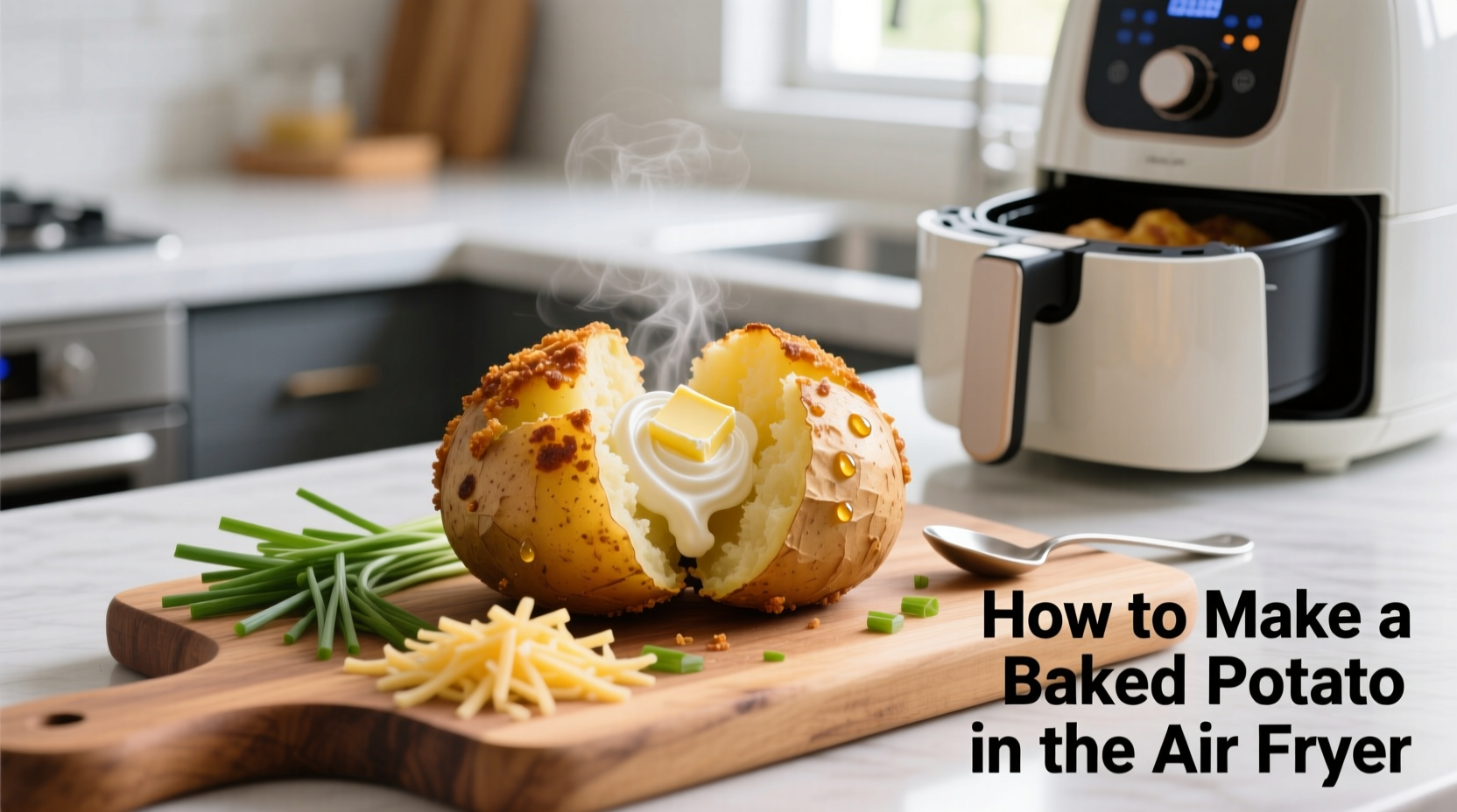 how to make a baked potato in the air fryer
