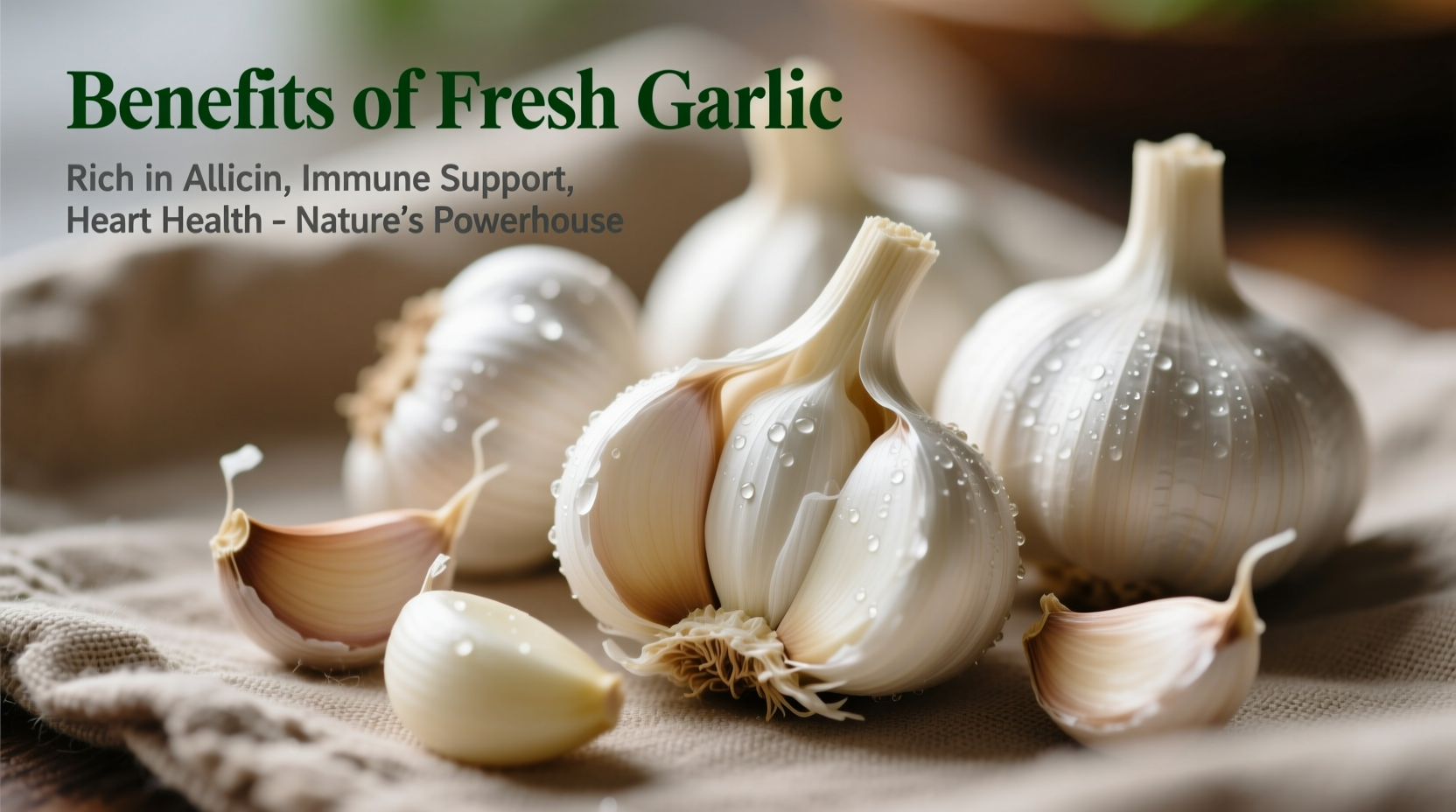 Fresh Garlic Benefits: Science-Backed Health Advantages