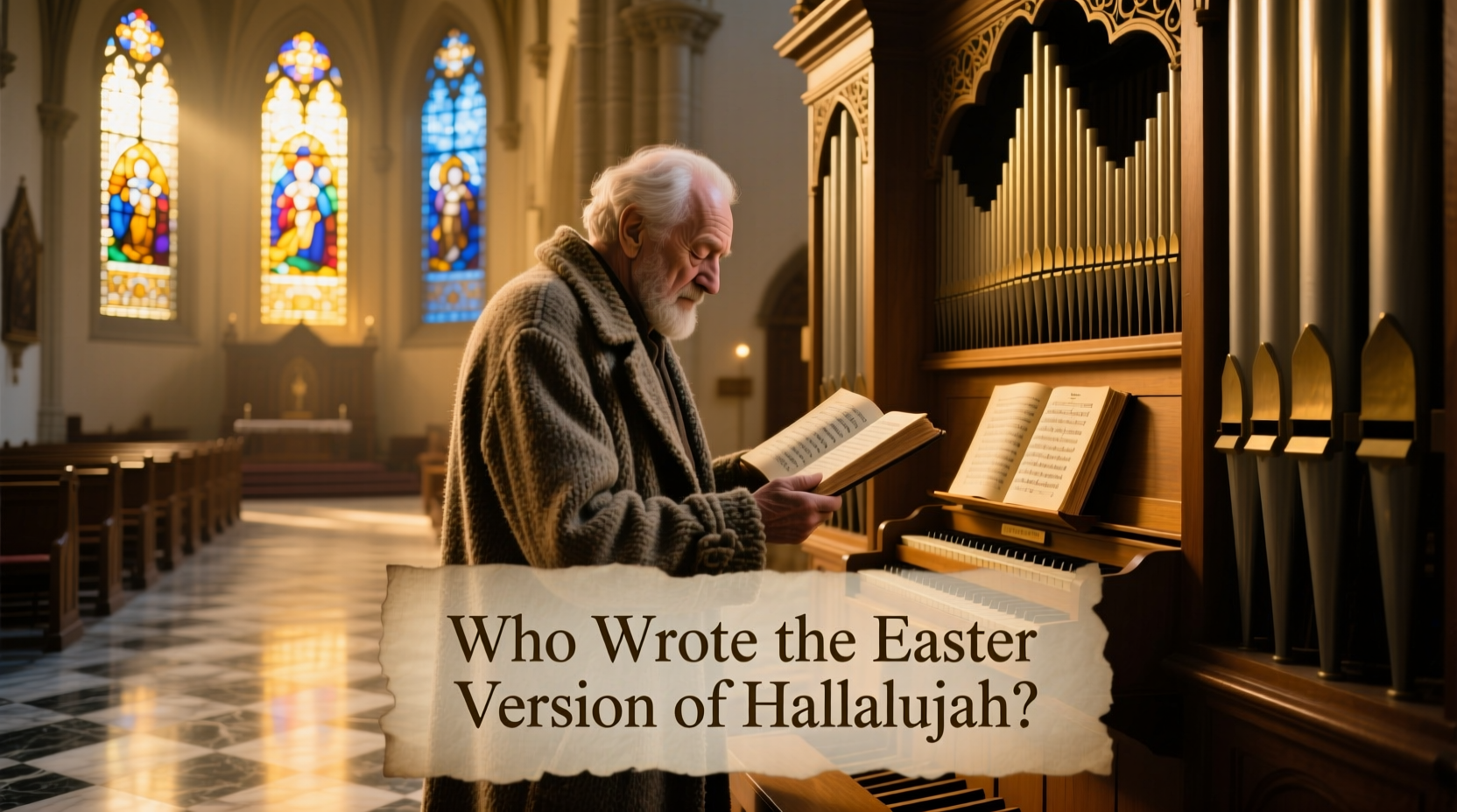 who wrote the easter version of hallelujah