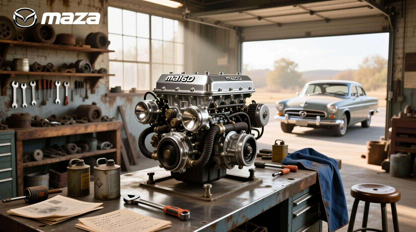 What engine was in the Mazda B1600? Full specs and parts guide