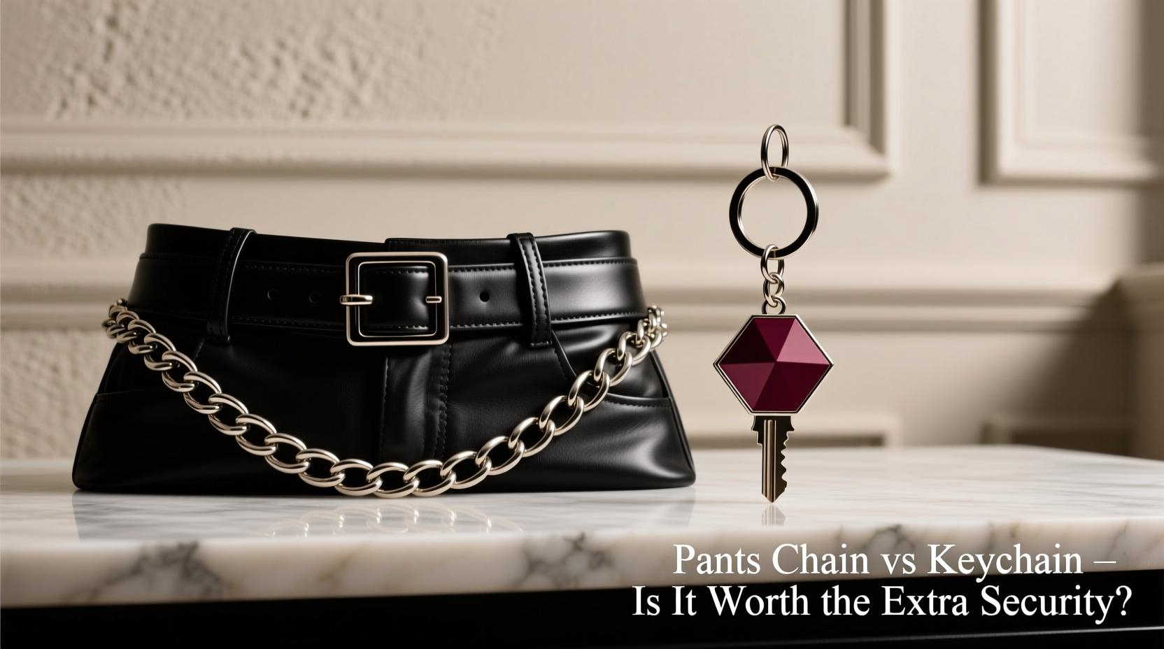 pants chain vs keychain is a little extra security really worth the fashion statement