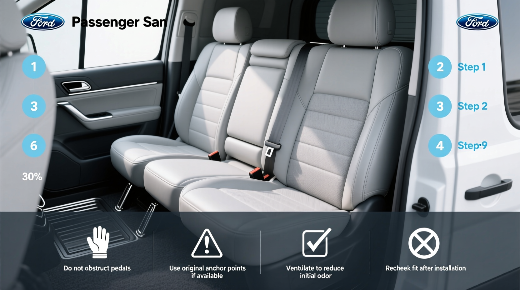 How to Choose Ford Transit Passenger Van Seat Covers: Buying Guide